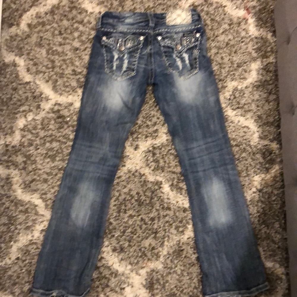 Women’s Miss Me Bootcut Embellished Jeans size 26